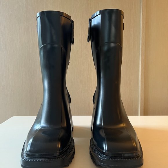 Chloé - Black Betty Rain Boots - 8 US - Picture 2 of 7
